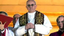 El papa Francisco, el día de su asunción, hace un mes. 