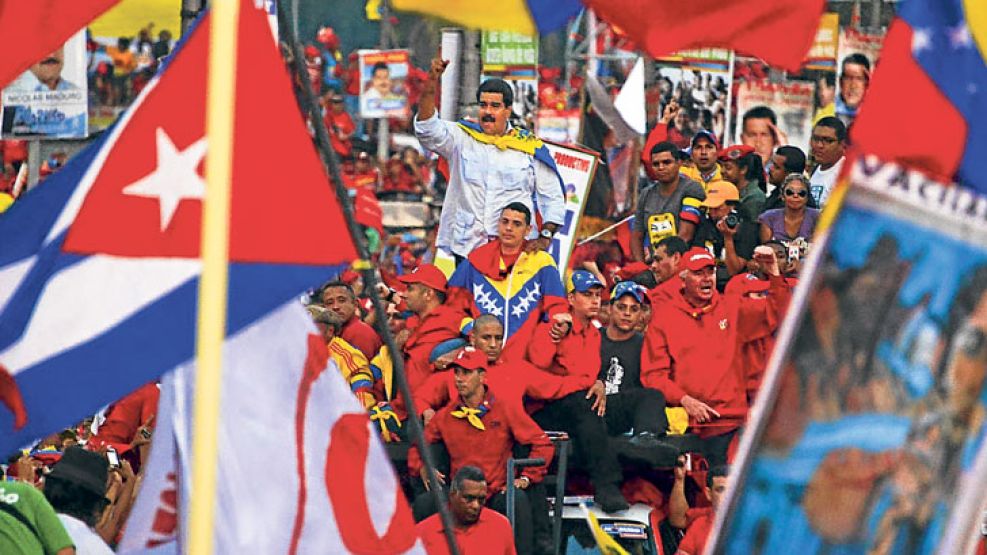 Maduristas. Los militantes del oficialismo encuentran en la figura de Maduro el nombre para suceder a Hugo Chávez.
