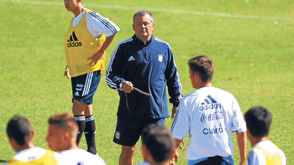 En San Luis. Al mando de la Selección sub 17 logró lo que no se pudo con la sub 20 de Trobbiani en Mendoza, en enero: ir al Mundial.