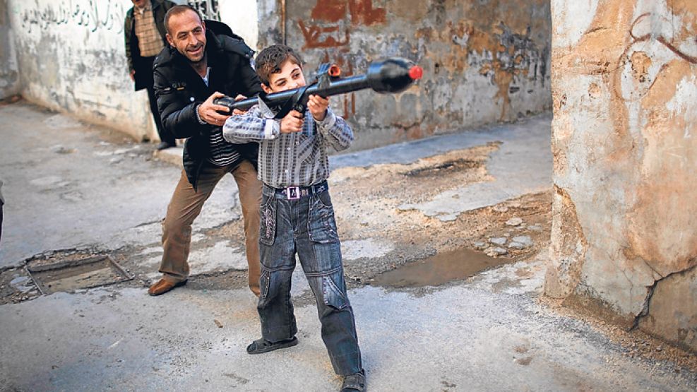 Horror. Fotografía de Siria que fue premiada con el Pulitzer. 