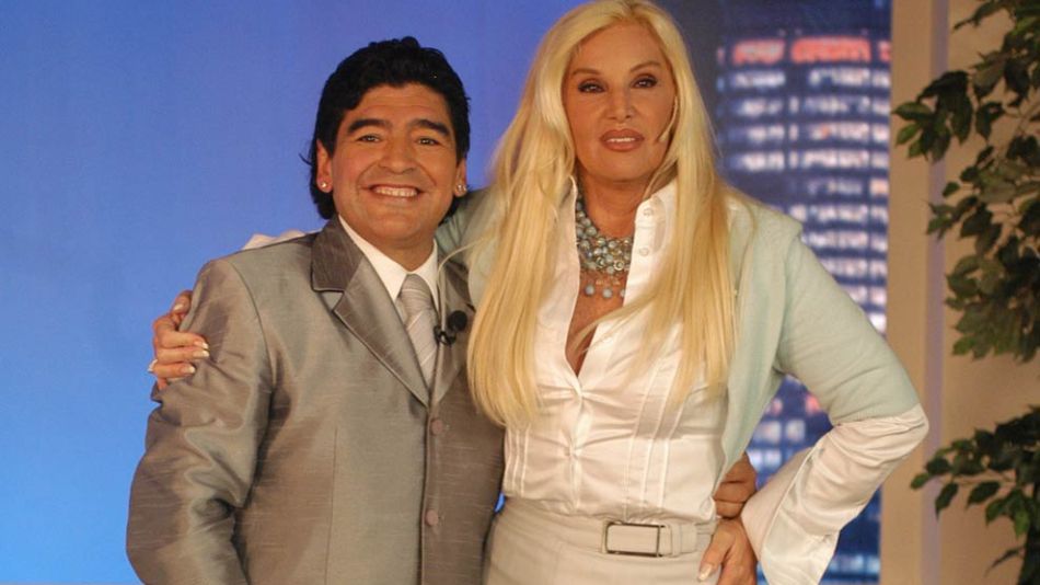 Maradona y Susana en el 2005