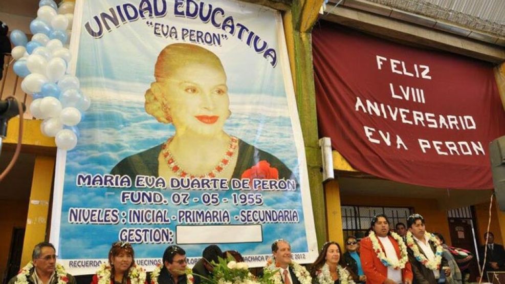 Ocurrió ayer en la Unidad Educativa Eva Perón en la ciudad boliviana de El Alto.