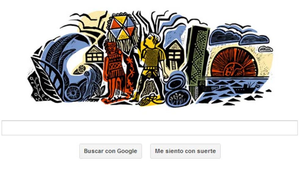 El Doodle en homenaje a Berni.