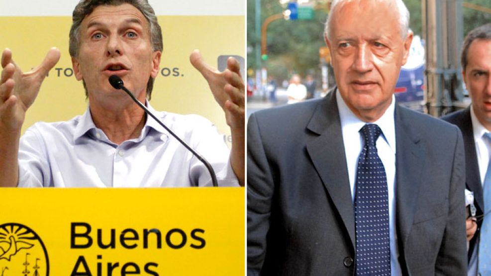 El Presidente Mauricio Macri y el ex ministro de Economía Roberto Lavagna.