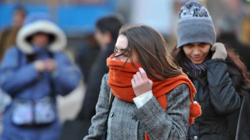 A las 7.30 de hoy se registraron 3,8 grados en Capital, con una sensación térmica de 1,5.