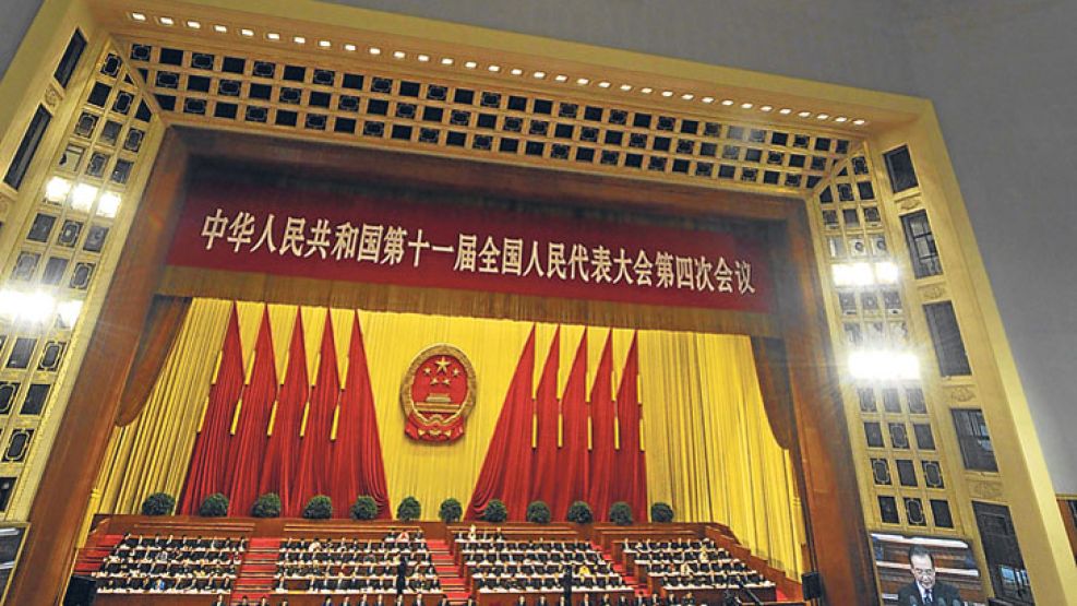 Nuevo gobierno. La Asamblea Popular china que eligió este año a Xi Jinping como presidente.