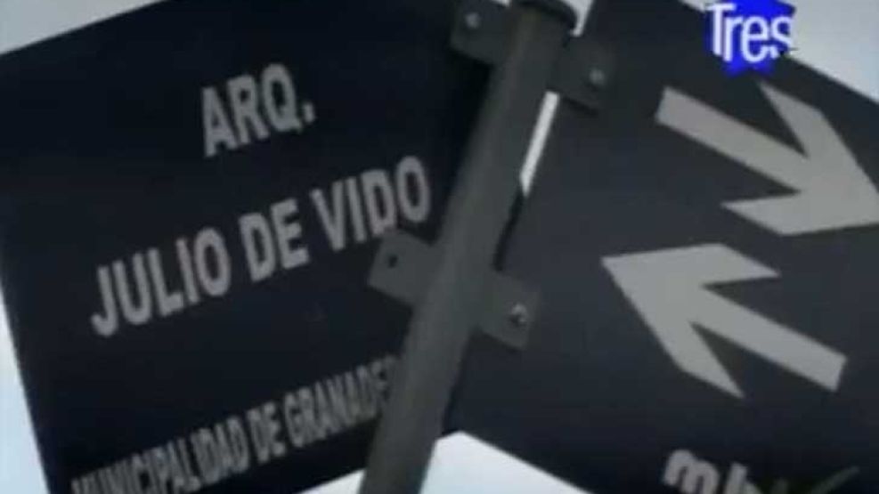La calle fue inaugurada durante un acto de presentación de obras junto a la ministra de Desarrollo Social, Alicia Kirchner.
