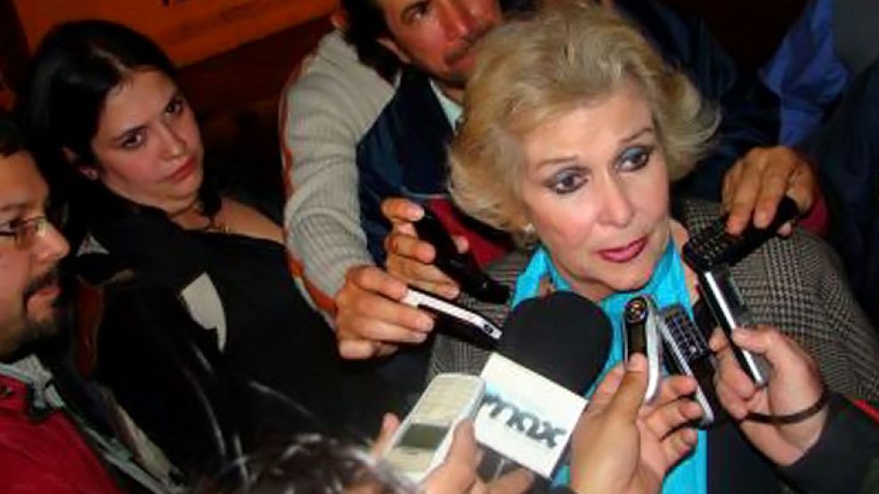 Josefina Meabe, ex líder del Partido Liberal. 