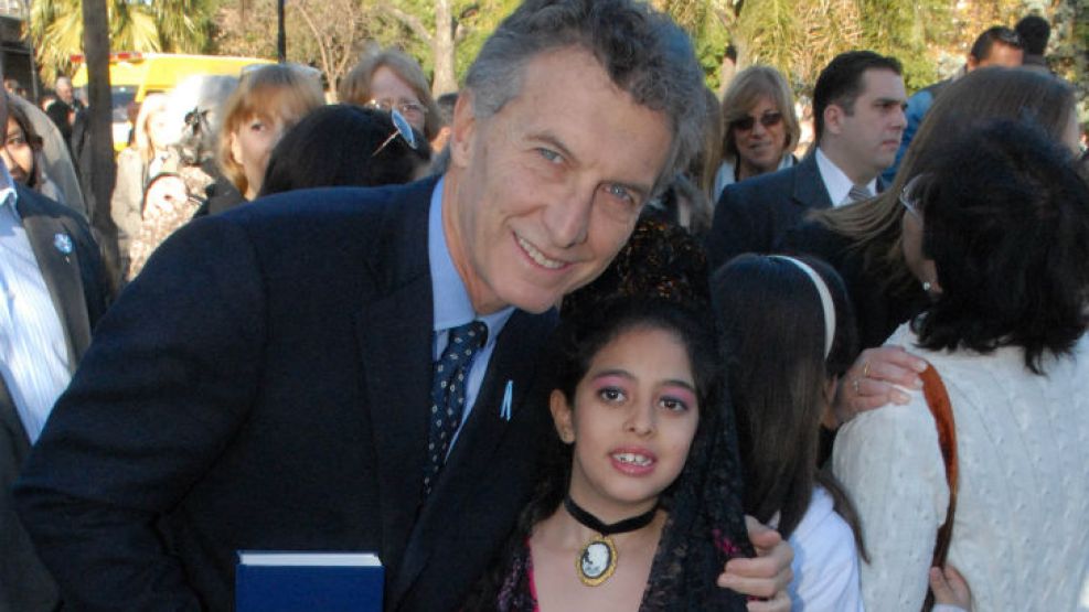 El jefe de Gobierno porteño, Mauricio Macri, esta mañana. 