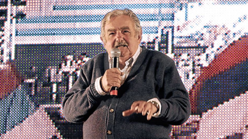 Mediático. La esposa de Mujica, Topolanksy, dijo que Uruguay no tiene un actor como Clarín.