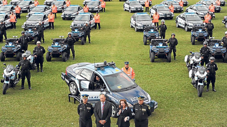 Policía. La inseguridad será un eje de debate en la contienda bonaerense.