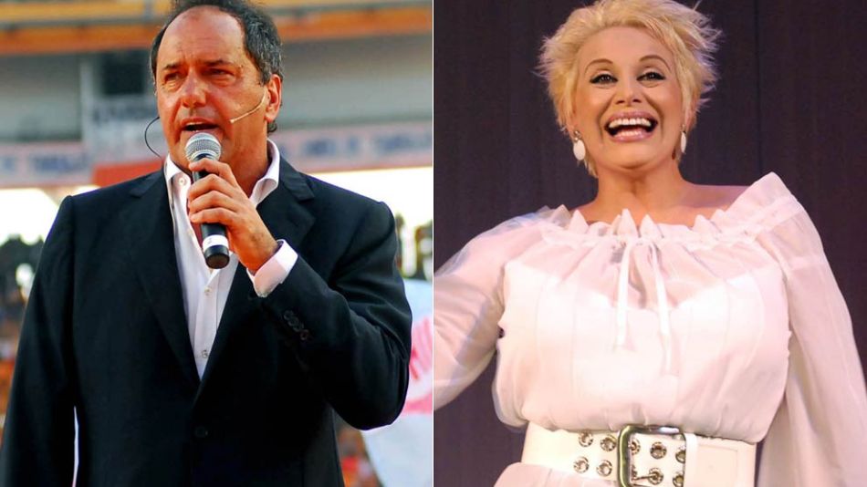 Daniel Scioli - Carmen Barbieri