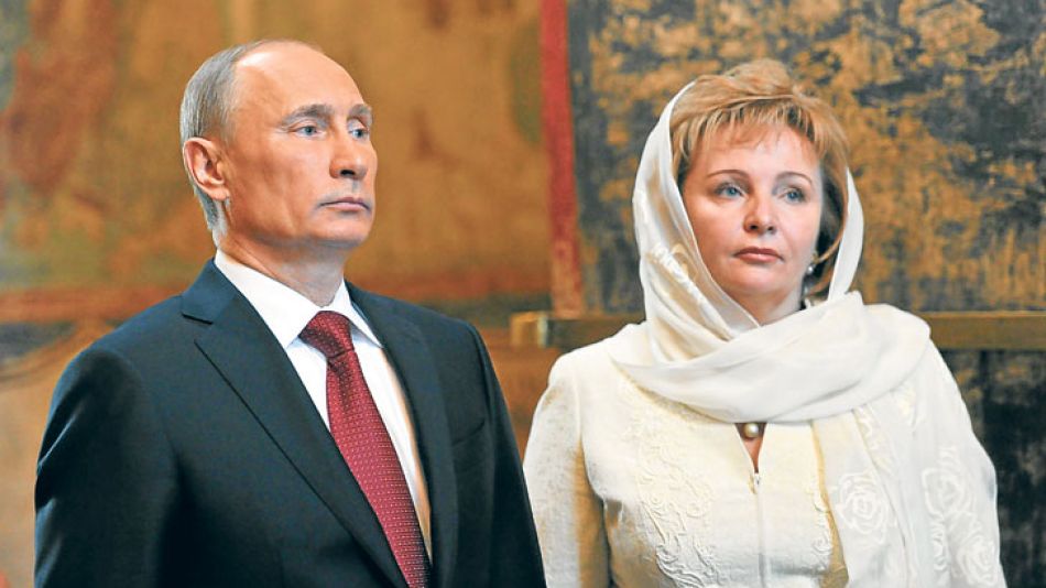 Matrimonio. El líder ruso y Ludmila estuvieron 29 años casados.