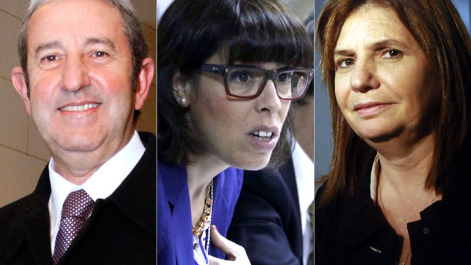 Julio Cobos, Laura Alonso y Patricia Bullrich. Tres de los primeros dirigentes opositores en celebrar el fallo de la Corte.