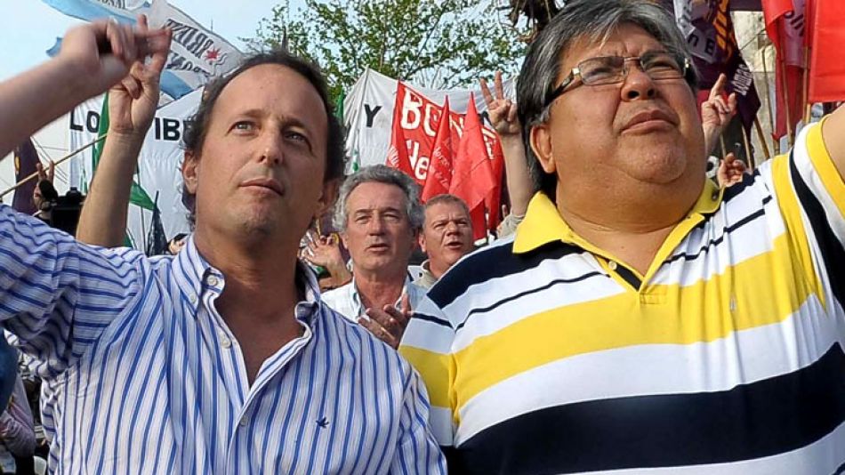 Martín Insaurralde quien según el "Chino" Navarro encabezará la lista de candidatos