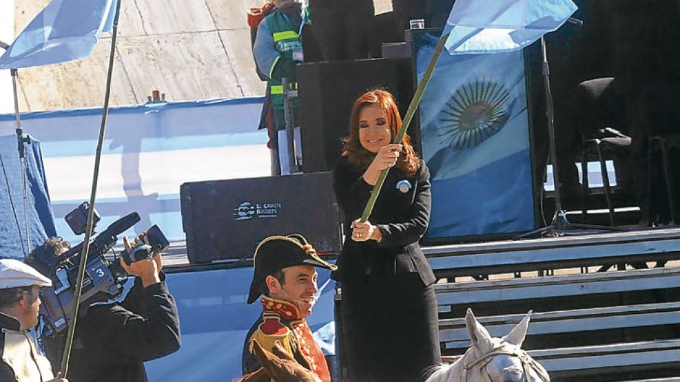 Jefa de campaña. CFK deberá reforzar la lista bonaerense.