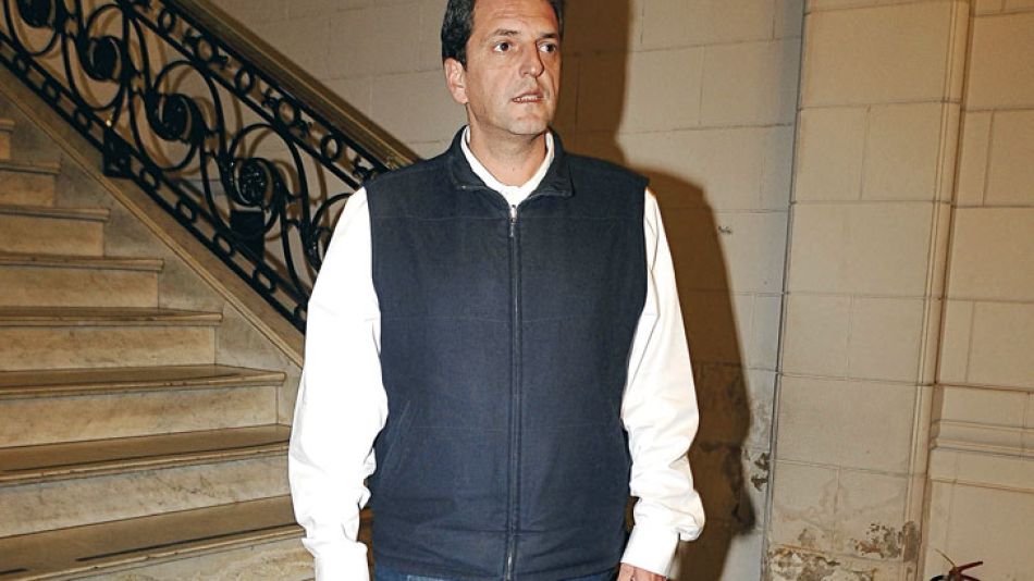 Estilo. El intendente de Tigre usa para responder entrevistas una fórmula similar a Daniel Scioli.
