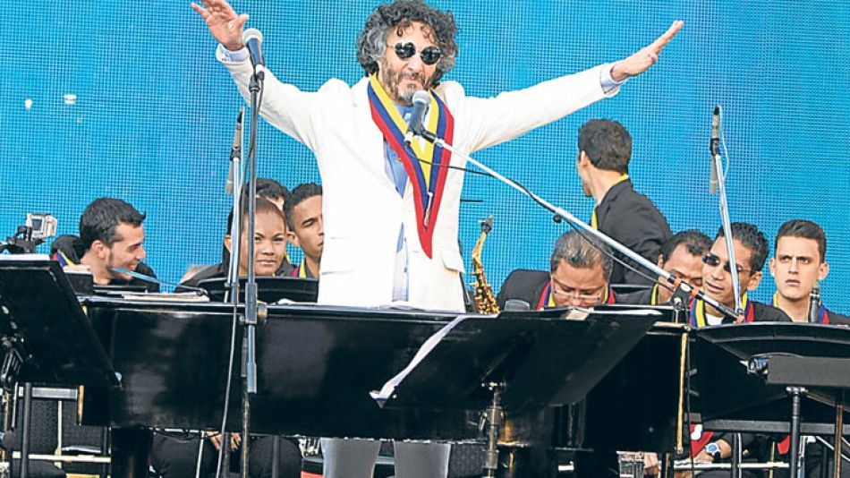 Concierto. El rosarino, figura habitual de los recitales oficiales.
