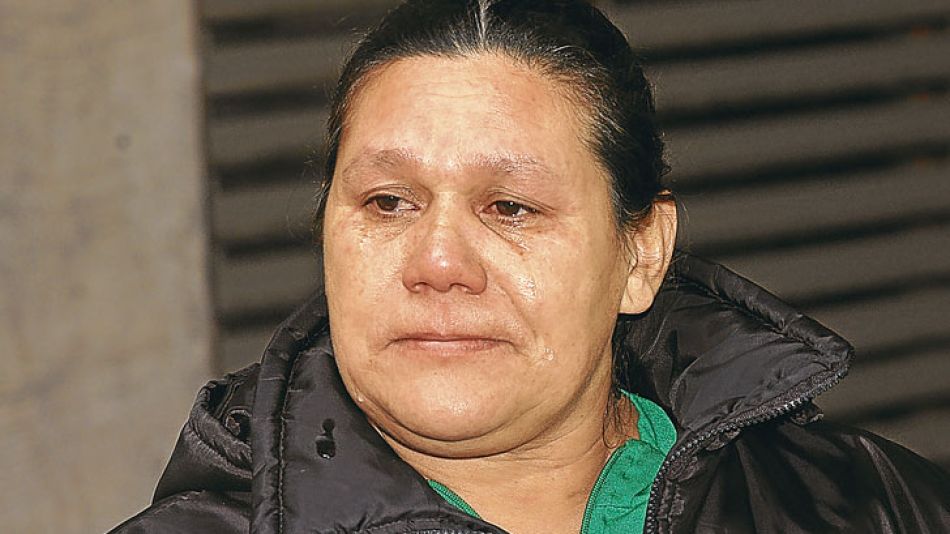 Puro dolor. Dominga llora durante la entrevista. Dice que a Mumi la aconsejaba como madre.