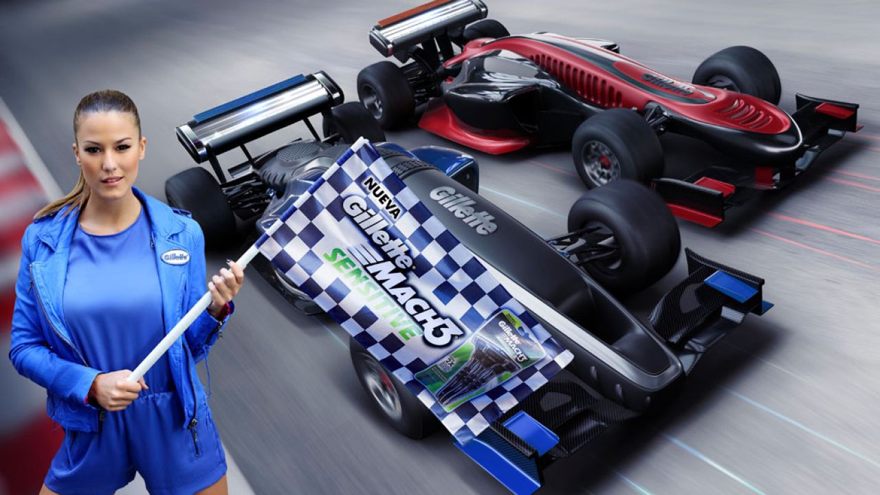 Nueva Gillette Mach 3 desechable inspirada en la velocidad y la