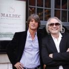 El empresario y productor teatral Juan Fabbri junto a Enrique Blaksley en la inauguración en Nueva York de “Malbec Wine Bar & Restaurant” y “Tango House”, el complejo de gastronomía y tango que esta revolucionando la gran manzana. 