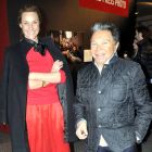 Felipe Rozenmuter y Lara Bernasconi en la presentación de World Press Photo en Palais de Glace