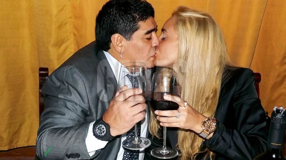 Diego Maradona y Rocio