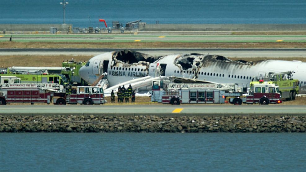 Así quedo el avión.