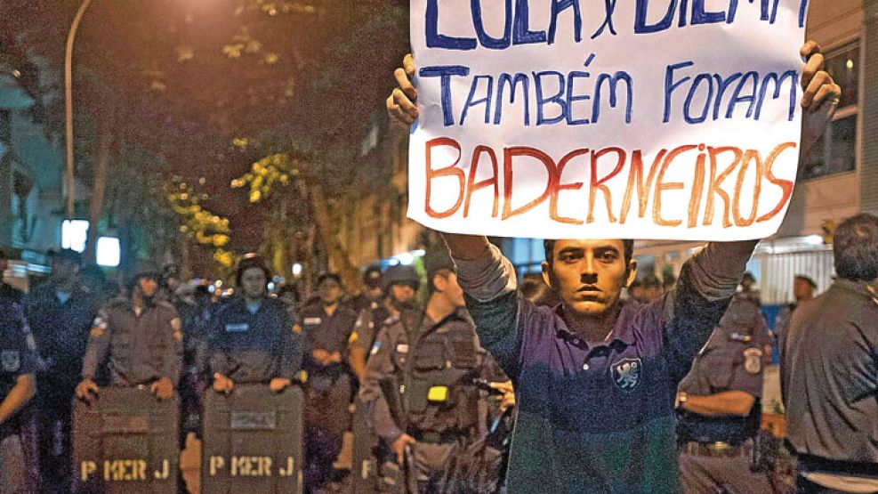DESCONTENTO. El menor crecimiento se reflejó en las calles.