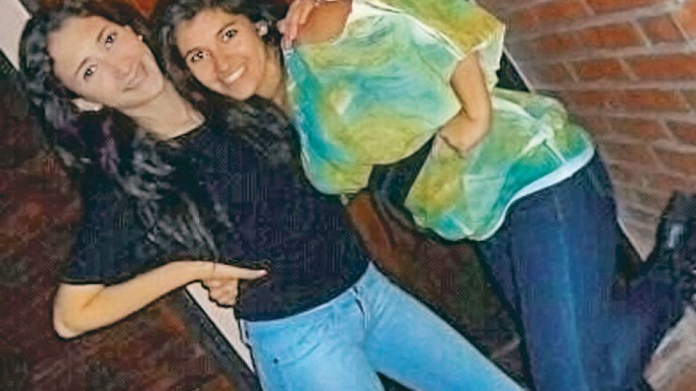 Inseparables. Yanina y Luján, en una de sus últimas fotografías.