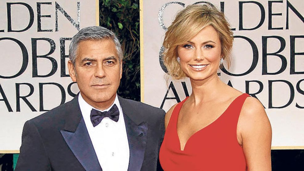 Seductor. Clooney se separó de su última novia, Stacy Keibler. 