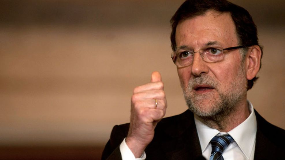 Rajoy habló en conferencia de prensa.