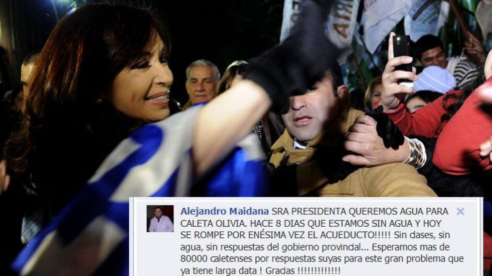 La presidenta respondió a los reclamos dejados en su página de Facebook.