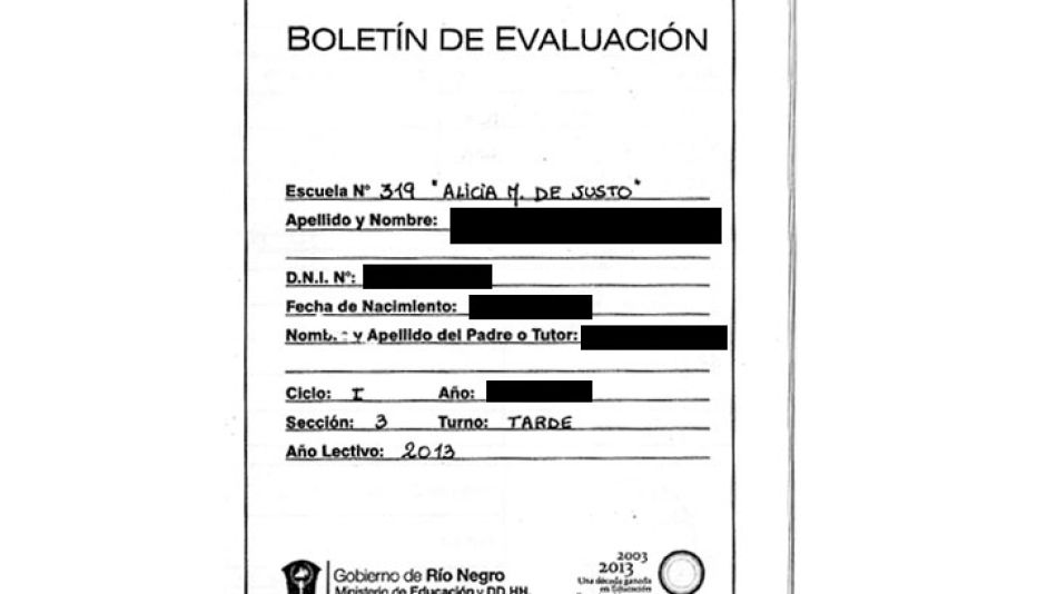 Propaganda. Muchos padres se negaron a firmarlo.