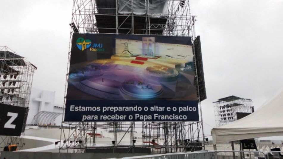 Rio es una buena excusa para cualquier viaje, pero ir a ver a Francisco ocurre sólo una vez en la vida.