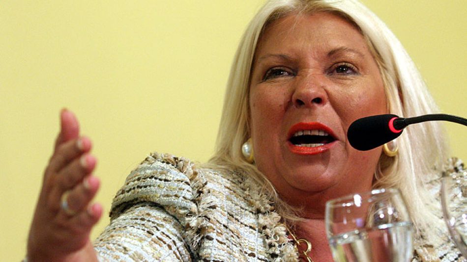 Carrió siguió tirando dardos para todos sus aliados.