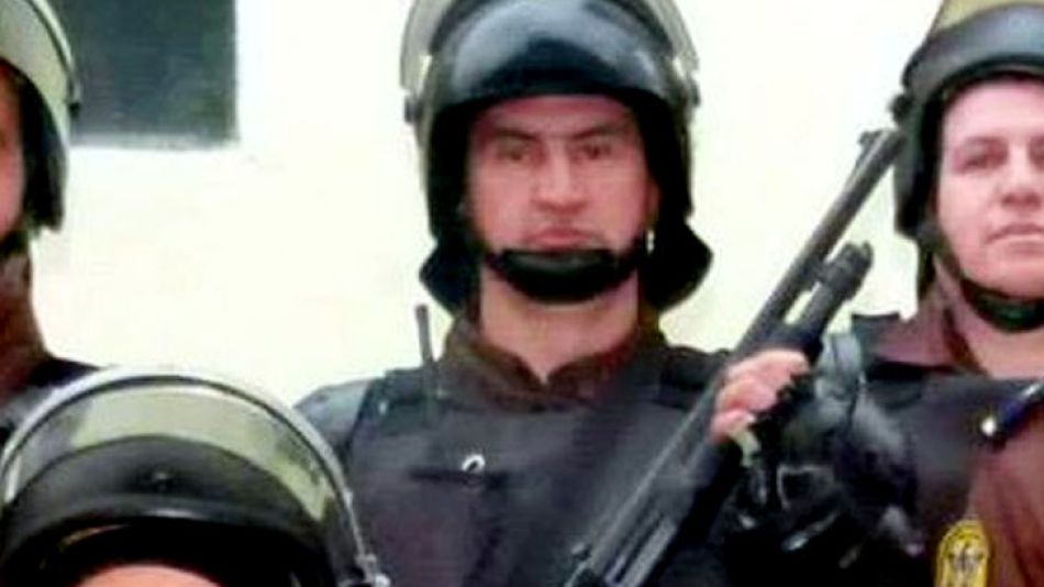 Ernesto Fabián Casas, efectivo de la Guardia de Infantería de la Jefatura de Concordia.