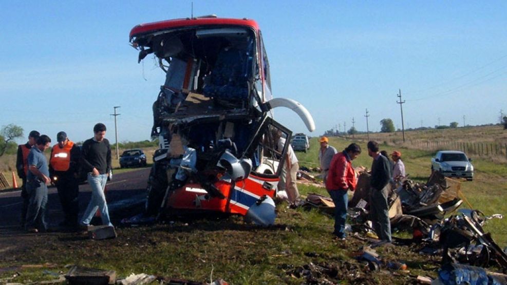 En el accidente murieron nueve alumnos y una profesora del colegio Ecos en 2006.