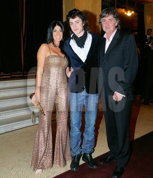 Su mamá, Mariana, su papá, Alejandro, y su hermano, Fran