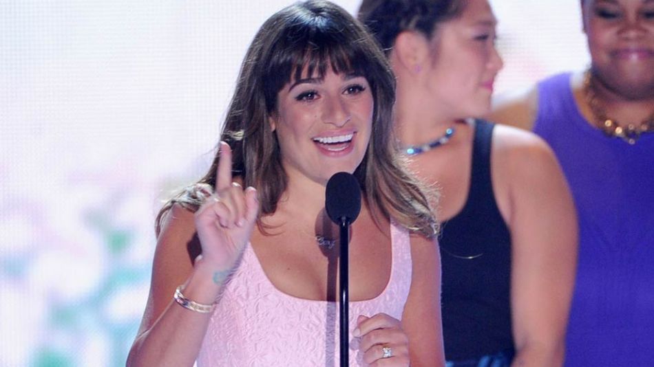 Lea Michele en los Teen Choice Awards