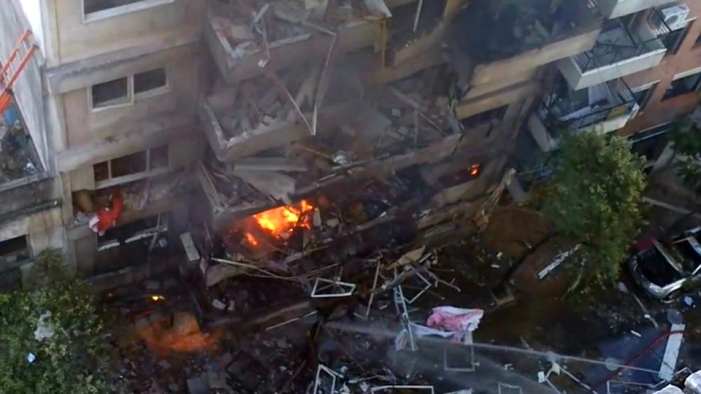 Aparecieron nuevos registros de la explosión en Rosario.