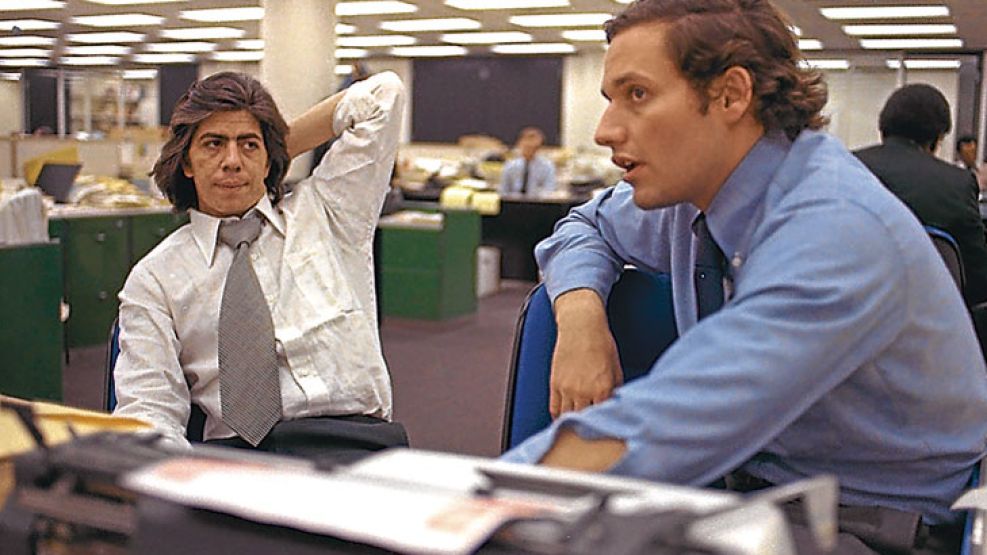 Potencias. Berstein y Woodward, los periodistas que destaparon el Watergate.