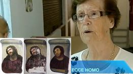 La abuela Cecilia podrá cobrar una pequeña fortuna gracias al marketing de su "restaurado" Ecce Homo.