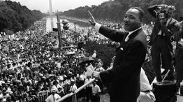 Martin Luther King encabezó la "Marcha por la Liberad y el Empleo" el 28 de agosto de 1963.