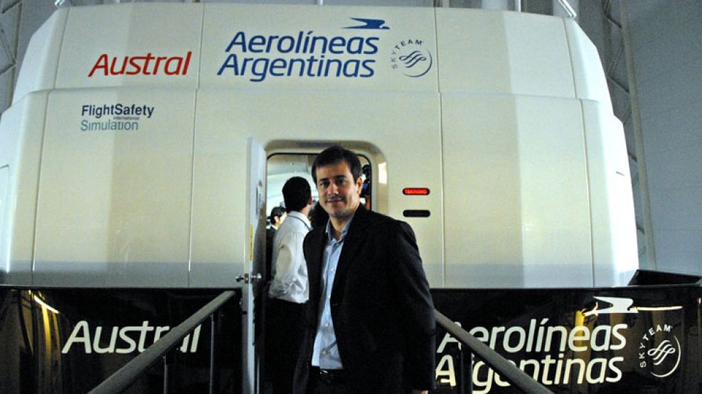 El presidente de Aerolíneas Argentinas, Mariano Recalde
