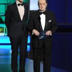 Jim Parsons y Bob Newhart