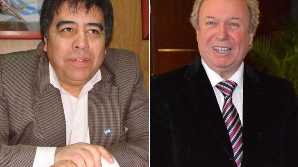 Peralta cargó contra el legislador, asociándolo con el kirchnerismo nacional, con el que mantiene un enfrentamiento político abierto desde 2010.