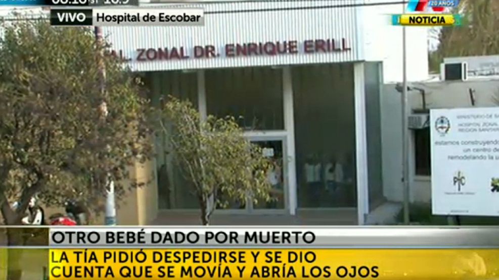 "Cuando mi hermana pide verlo, dice que empezó a mover las manitos, que abrió los ojos y empezó a llorar", relató una tía.