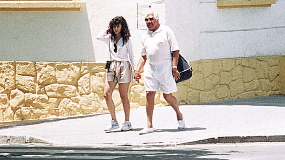 Lescano, de paseo por Marbella.