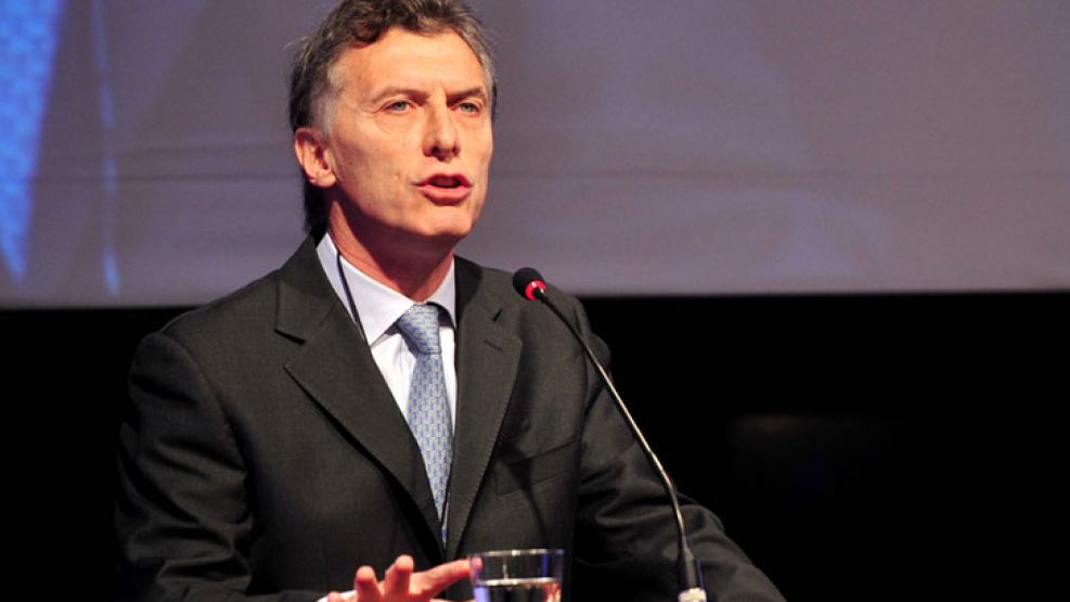 El jefe de Gobierno porteño, Mauricio Macri.